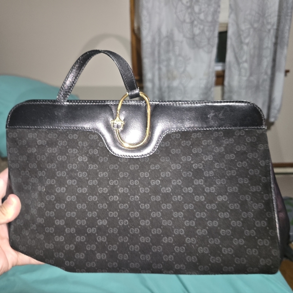 Elegant Black Designer Men's Bag